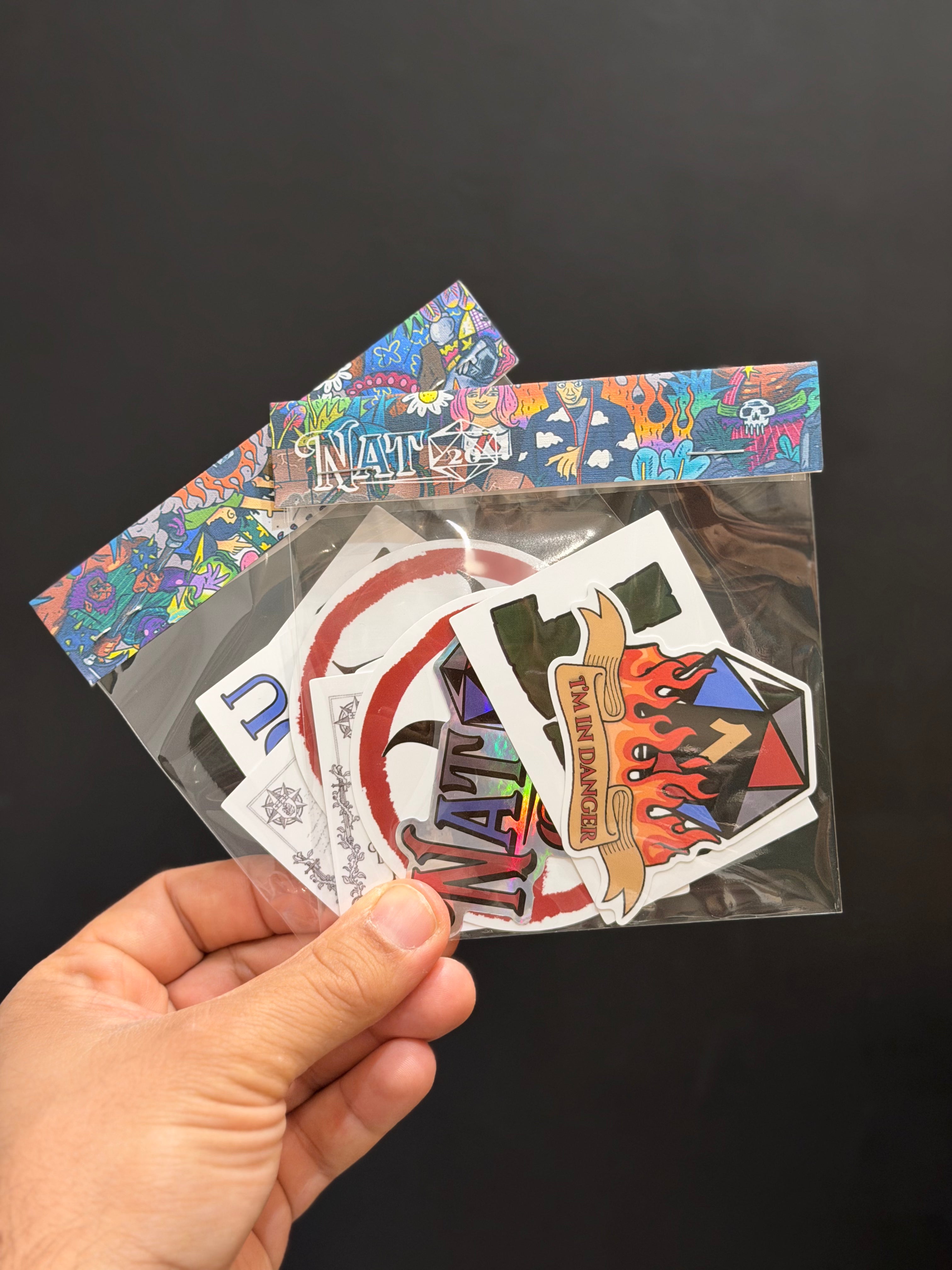 Nat20: Sticker Pack